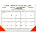 Desk Planner Calendar w/ 2 Leatherette Corners